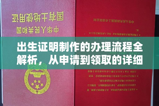 八步出生证明制作的办理流程全解析，从申请到领取的详细指南