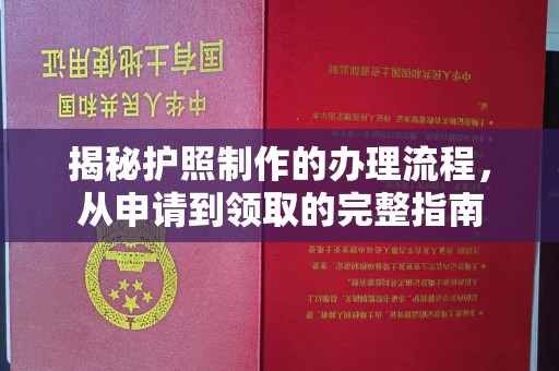 八步揭秘护照制作的办理流程，从申请到领取的完整指南