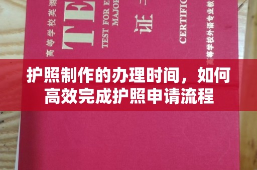 八步护照制作的办理时间，如何高效完成护照申请流程